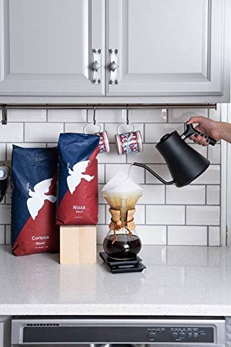 La Colombe Bleu Organic Dark Roast Whole Bean Coffee - Notes of Cocoa, Macadamia & Sweet Cream, 5 Pound (Pack of 1)