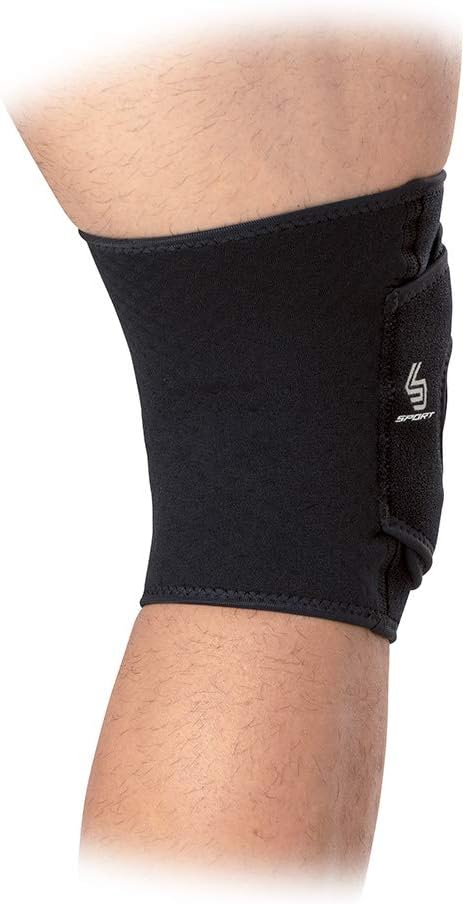 Shock Doctor PRIME Dual Knee Brace Support Wrap for Arthritis, Tendonitis, Meniscus Tear, Pain Relief, Joint Support, Running, Hiking, Sports