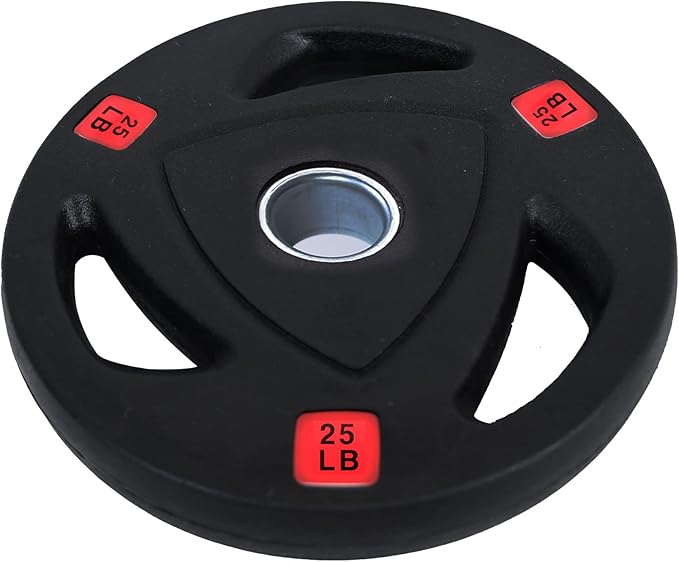 Signature Fitness Vinyl Coated Cast Iron Plate Weight