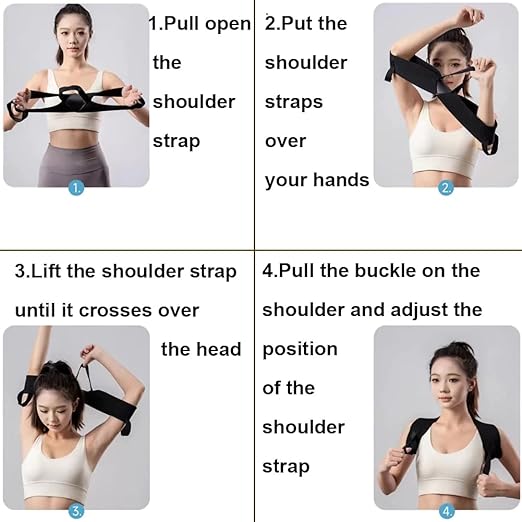 Shoulder Brace Posture Corrector for Men & Women,Relieve Shoulder Soreness, Work Fatigue, Bad Posture, Correct Posture (X-Large)