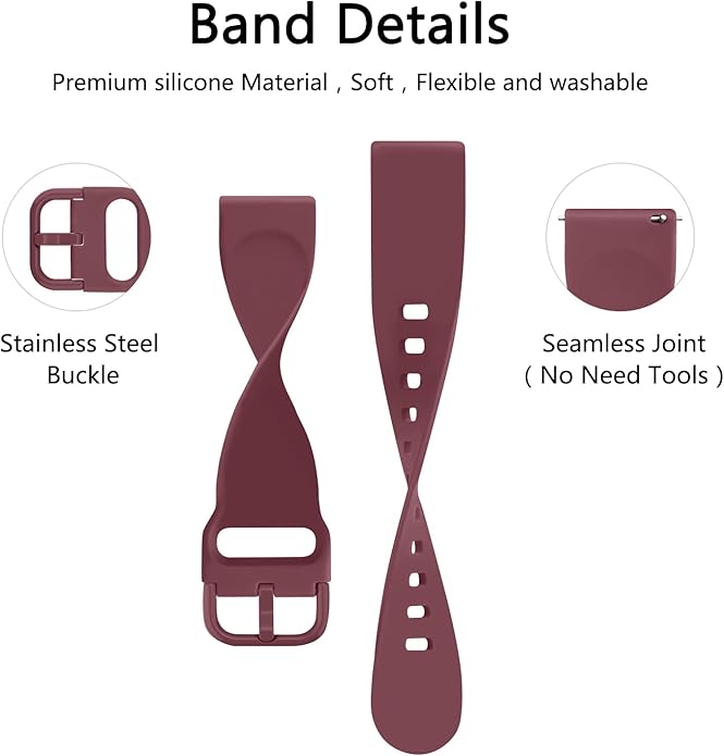 AK Band for Amazfit GTS 4 / GTS 4 Mini / GTS 3 / GTS 2 / GTS 2e / GTS 2 mini / GTS / GTR mini Bands, 20mm Soft Replacement Sport Strap for Amazfit Bip 3 / Bip 3 Pro / Bip U Pro / Bip / Bip Lite / Bip S / Bip S lite / Bip U Smart Watch Women Men