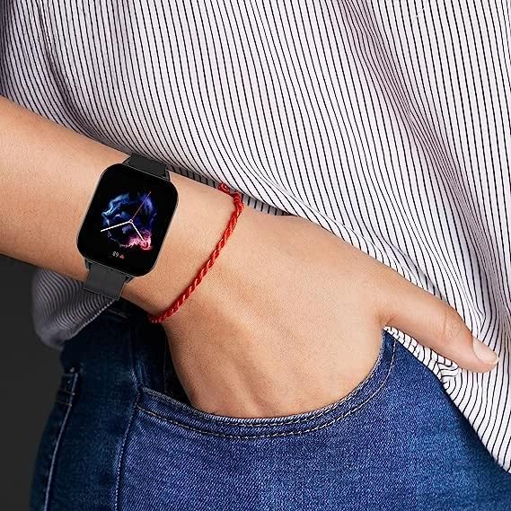RuenTech Compatible with LOJUSIMEH Smart Watch Band Women&Men, Soft Silicone Waterproof Sport Strap Replacement Wristbands for LOJUSIMEH 1.9" Smartwatch Fitness Tracker