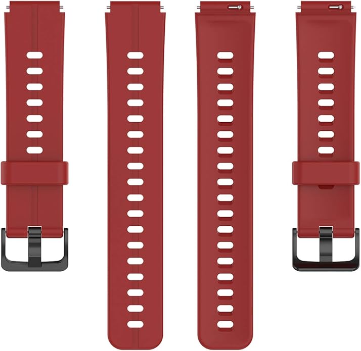 RuenTech Compatible with MorePro HM08 Replacement Bands, Adjustable Straps Soft Silicone Wristband Accessories for MorePro HM08 Fitness Tracker