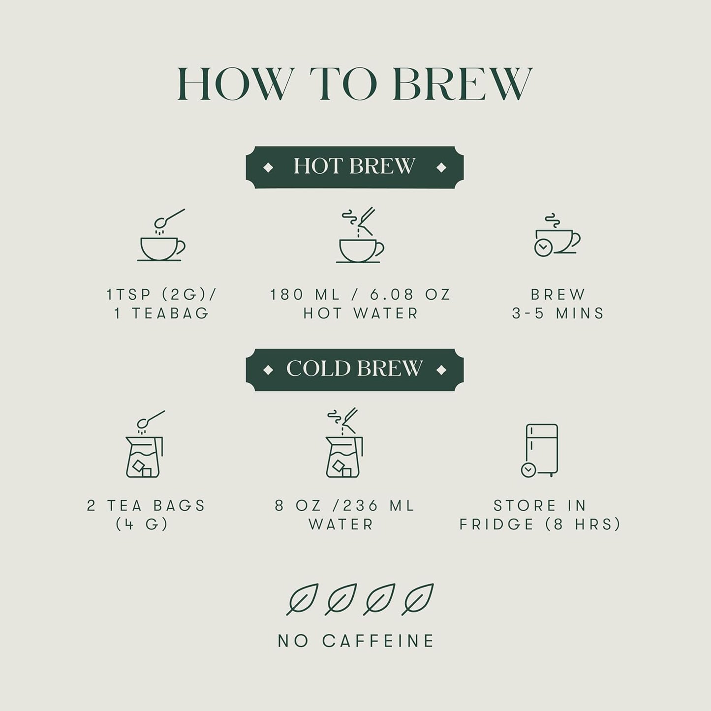 Luxmi Estates Lemon Balm Honey Ginger Loose Leaf Tea, 50 Tea Bags, Organic Herbal Tea, Caffeine Free Tea Bags for Relaxing, Calming, and Stress Relief, With Certified Organic Lemon Balm Tea