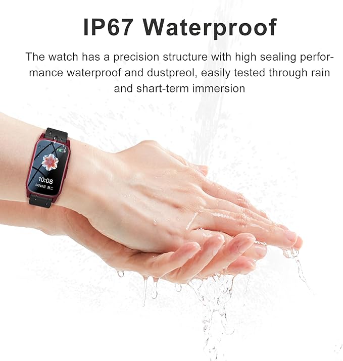Smart Health Watch for Seniors & Alzheimer's - 4G GPS Tracker with Fall Detection, SOS Emergency Button, Two-Way Calling, Pedometer & Anti-Lost Alert for Dementia Patients