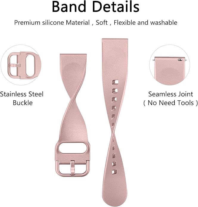 AK Band for Amazfit GTS 4 / GTS 4 Mini / GTS 3 / GTS 2 / GTS 2e / GTS 2 mini / GTS / GTR mini Bands, 20mm Soft Replacement Sport Strap for Amazfit Bip 3 / Bip 3 Pro / Bip U Pro / Bip / Bip Lite / Bip S / Bip S lite / Bip U Smart Watch Women Men