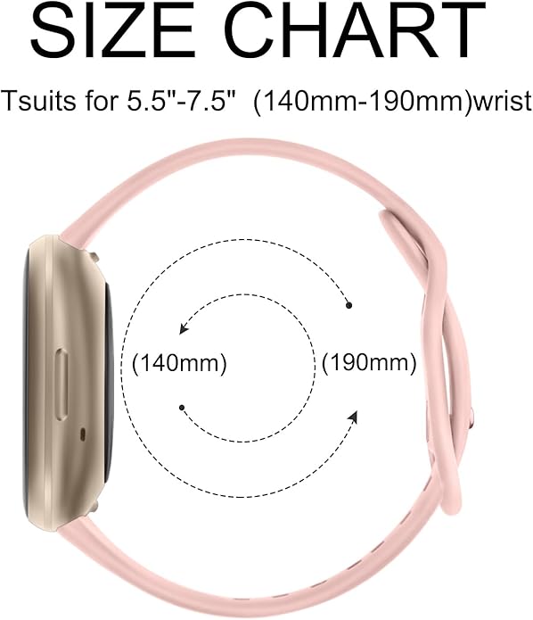 AK Floral Engraved Band Compatible with Fitbit Sense 2 / Sense Bands/Fitbit Versa 4 / Versa 3 Bands Women Men, Soft Sport Replacement Wristbands for Fitbit Sense 2 / Sense/Versa 4 / Versa 3 Smart Watch