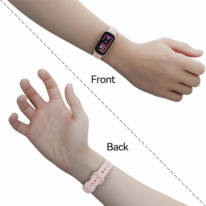 ALB1 Fitness Tracker Watch Silicone Replacement Bands Straps Compatible Watch, Quick Release 16mm Bands Watch