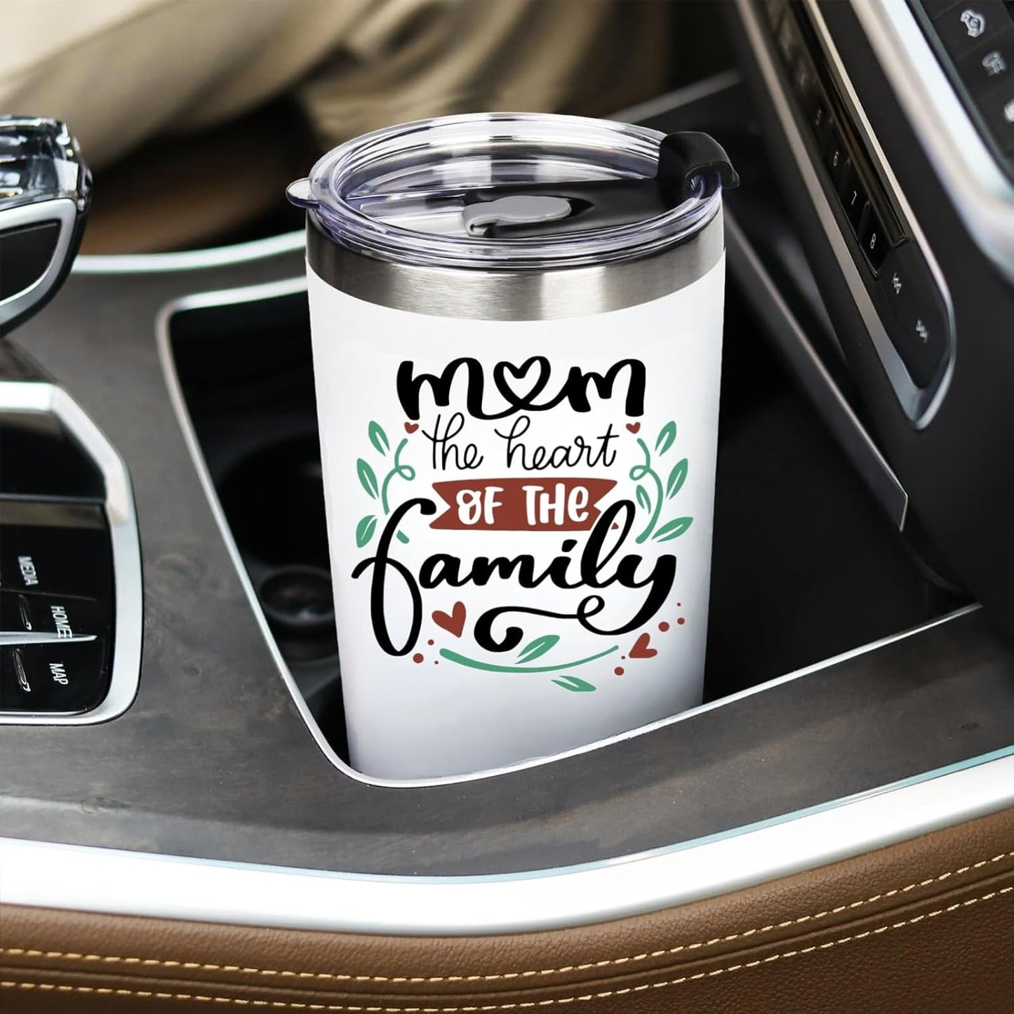 Birthday Gifts for Mom - 20 oz Stainless Steel Insulated Coffee Tumbler with Lid - Mom Birthday Gifts from Daughter Son, Mothers in Law, Mama, Grandma Gift Ideas, Tumblers for Women