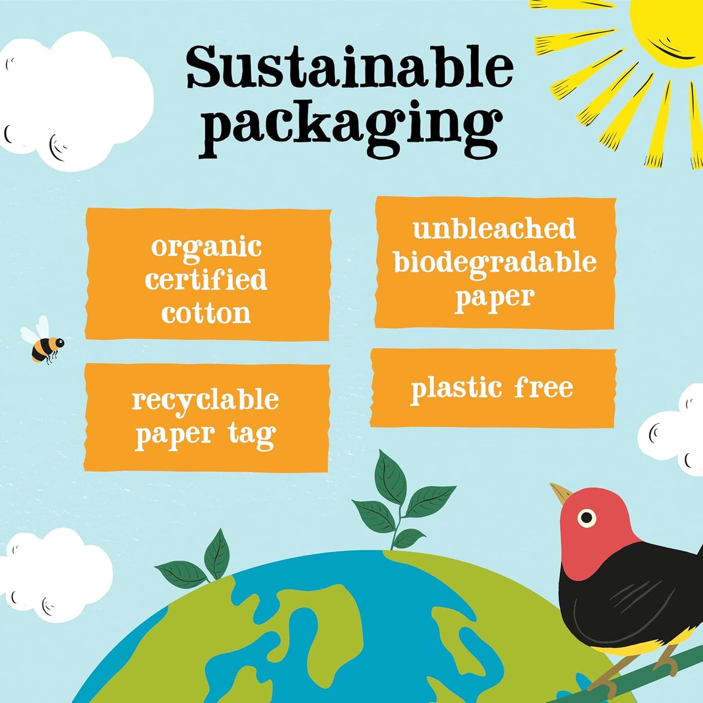 Clipper Tea, Orange & Turmeric, Organic Tea with Licorice Root, Orange Peel and Hibiscus, Plant Based Herbal Tea, Caffeine Free British Tea, 1 Pack, 20 Unbleached Tea Bags