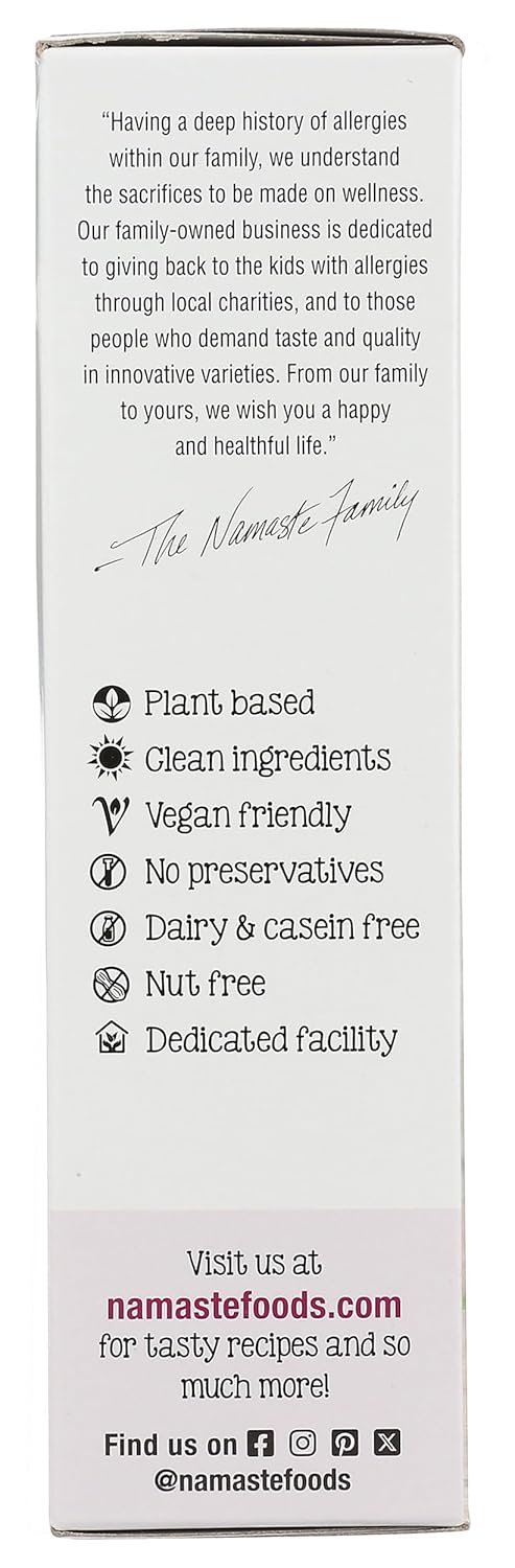 Namaste Foods, Gluten-Free Chocolate Cake Mix, Allergen-Free, 26-Ounce Boxes (Pack of 6)