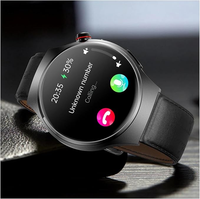 Smart Watches for Athletes The Elderly and Multi-Data Exercise Records IP68 Waterproof 1.43" HD Multi-Function Smartwatch with Calling 10 Days of Ultra-Long Standby Time After Charging (Black)