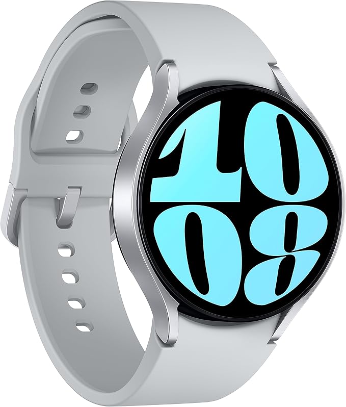 SAMSUNG Galaxy Watch 6 44mm LTE , Fitness Tracker, Personalized HR Zones, Advanced Sleep Coaching, Heart Monitor, BIA Sensor for Health Wellness Insights, Big Screen, US Version, Silver (Renewed)