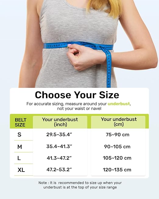 All-round Back Belt Support for Women Men, Breathable Durable Lumbar Support Brace, Invisible Under Clothing, Back Support Brace for Hunchback, Gray Size XL (Upper Waist: 47.2"-53.2")