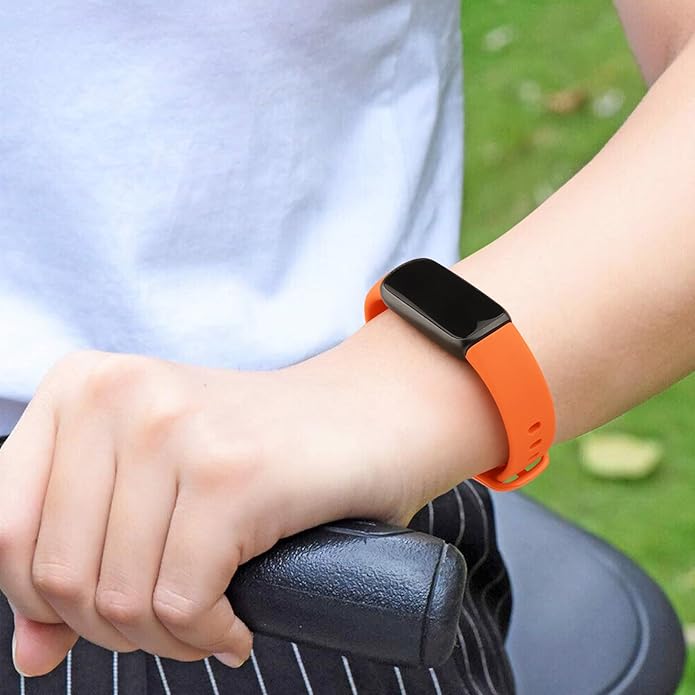 AK Sport Band Compatible with Fitbit Luxe Bands for Women Men, Soft Silicone Replacement Sport Straps Wristbands for Fitbit Luxe Fitness and Wellness Tracker