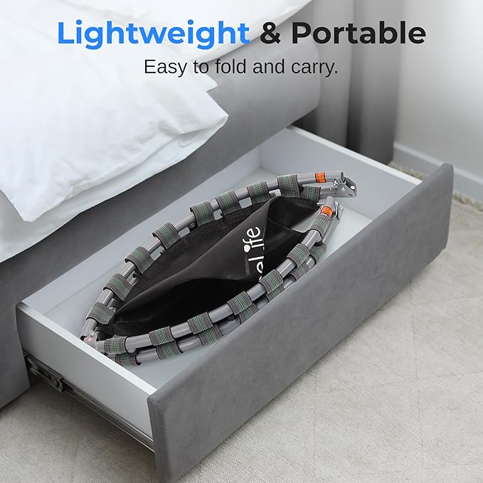 SereneLife 36"/40" Foldable Mini Trampoline - Compact Fitness 150/220 lbs