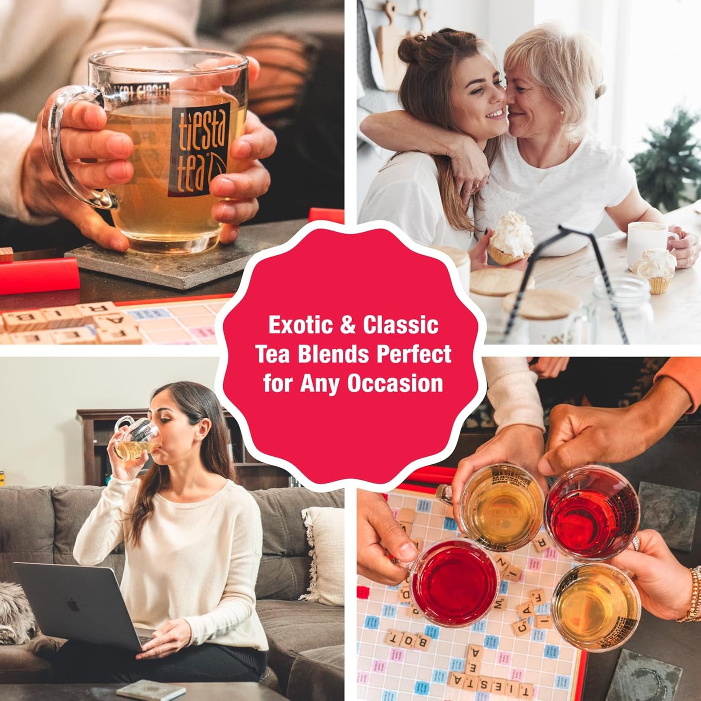 Tiesta Tea - Earl Grey de la Crème, Loose Leaf, Creamy Earl Grey Black Tea, Premium Blend, Caffeinated Black, Make Hot or Iced Brews Up to 50 Cups, 4 Ounce Refillable Tin