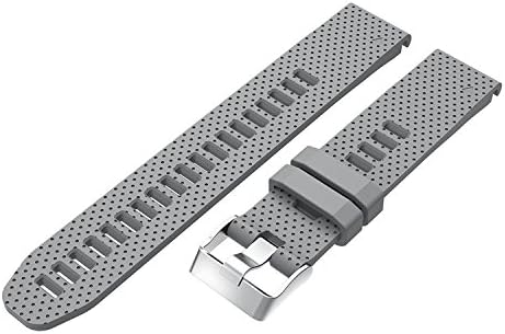 Soft Silicone Replacement Watch Band Strap for Garmin Fenix 5S/ 5S Plus/ 6S/ 6S Pro Smart Watch (No Tracker)