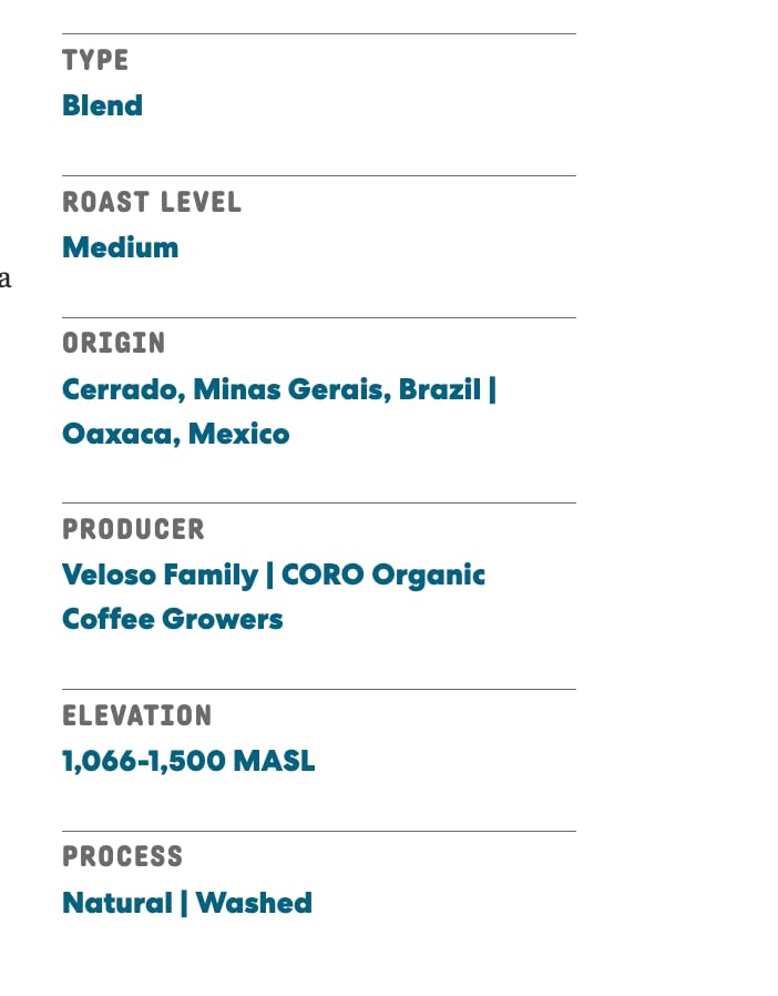 Joe Coffee Company - Half Moon Half Caffeinated Whole Bean Specialty Coffee, 6 oz Bag | NYC Roaster, Rainforest Alliance Certified, Kosher, Climate-Friendly