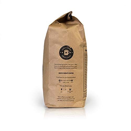 5lb Go-Blend Ground Fresh Roasted Coffee, Dark Roast, 100% Arabica Specialty Coffee, 80 ounces, 5 pounds, Bulk Coffee