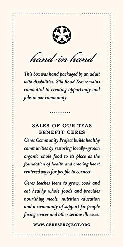 Silk Road Teas, Organic Jasmine Silver Tip Green Tea, Floral Aroma, Invigorating & Savory Flavors, 15 Tea Bags