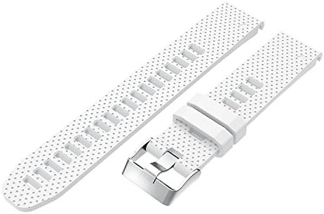 Soft Silicone Replacement Watch Band Strap for Garmin Fenix 5S/ 5S Plus/ 6S/ 6S Pro Smart Watch (No Tracker)