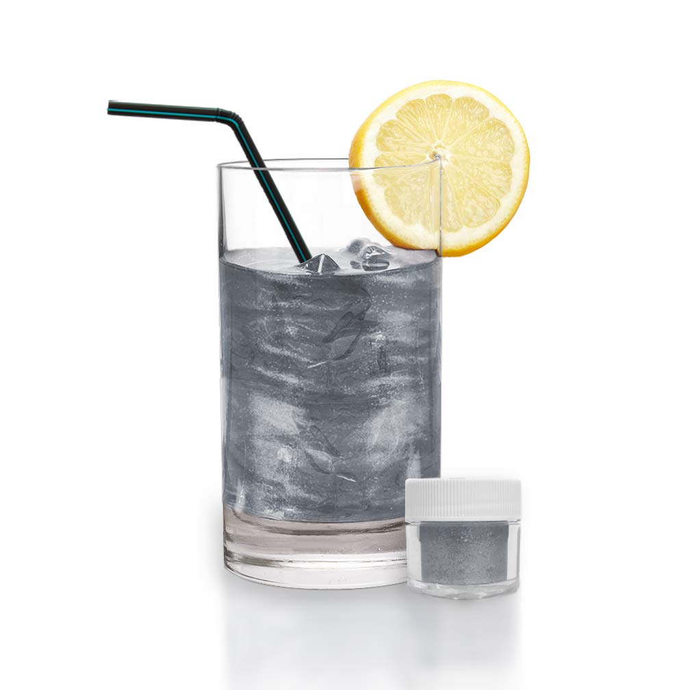 Silver BREW GLITTER Edible Glitter for Drinks, Cocktails, Beer, Garnish Glitter & Beverages | KOSHER & HALAL Certified | 100% Edible & Food Grade | Vegan, Gluten, Nut Free (45g Shaker, Silver)