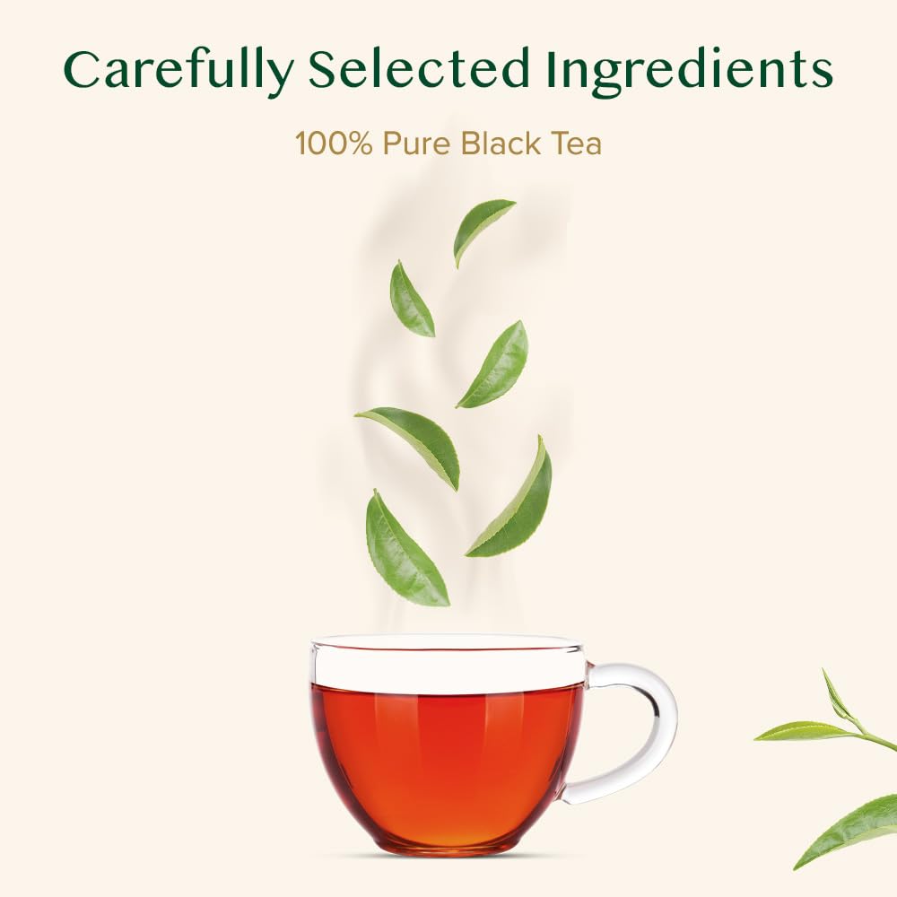 VAHDAM Nilgiri Breakfast Black Tea (150+ Cups/12oz) - Robust & Flavory Loose Leaf Tea | Single Origin, Vacuum Sealed Pack