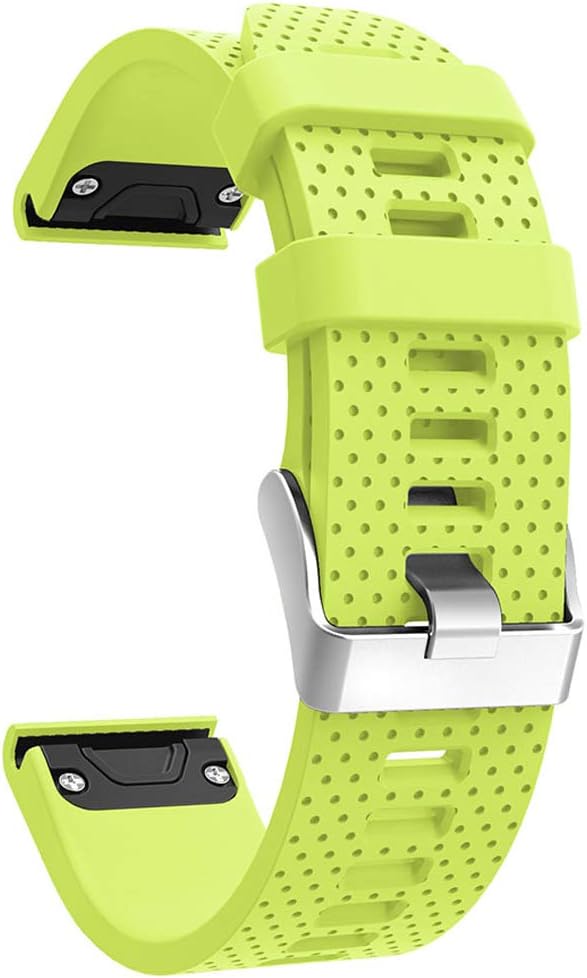 Soft Silicone Replacement Watch Band Strap for Garmin Fenix 5S/ 5S Plus/ 6S/ 6S Pro Smart Watch (No Tracker)