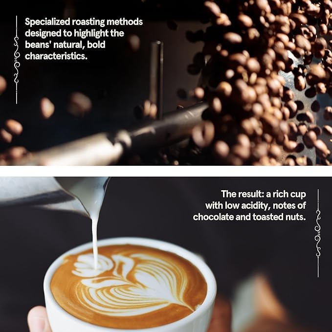 BROOKLYN COFFEE Whole Bean, Breakfast Blend Light Medium Roast (5lb) Delicate, Smooth, Low Acidity - Fresh Bulk Coffee Beans Roasted Weekly in NYC