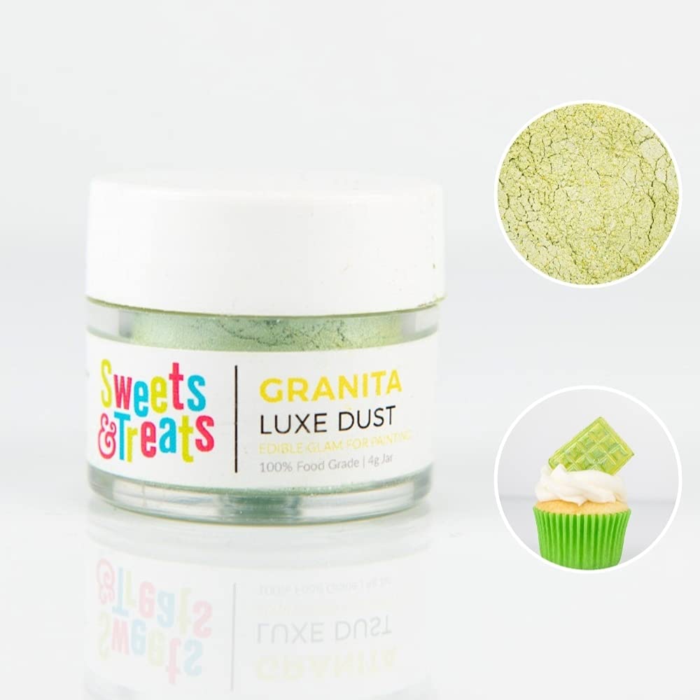Luster Dust Edible Cake Decorations, Edible Luster Dust for Cakes, Lime Green Edible Luster Dust for Cupcake Decorations, Cake Drip, Edible Paint, Lime Green Edible Shimmer Dust for Drinks