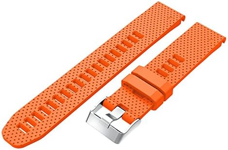 Soft Silicone Replacement Watch Band Strap for Garmin Fenix 5S/ 5S Plus/ 6S/ 6S Pro Smart Watch (No Tracker)