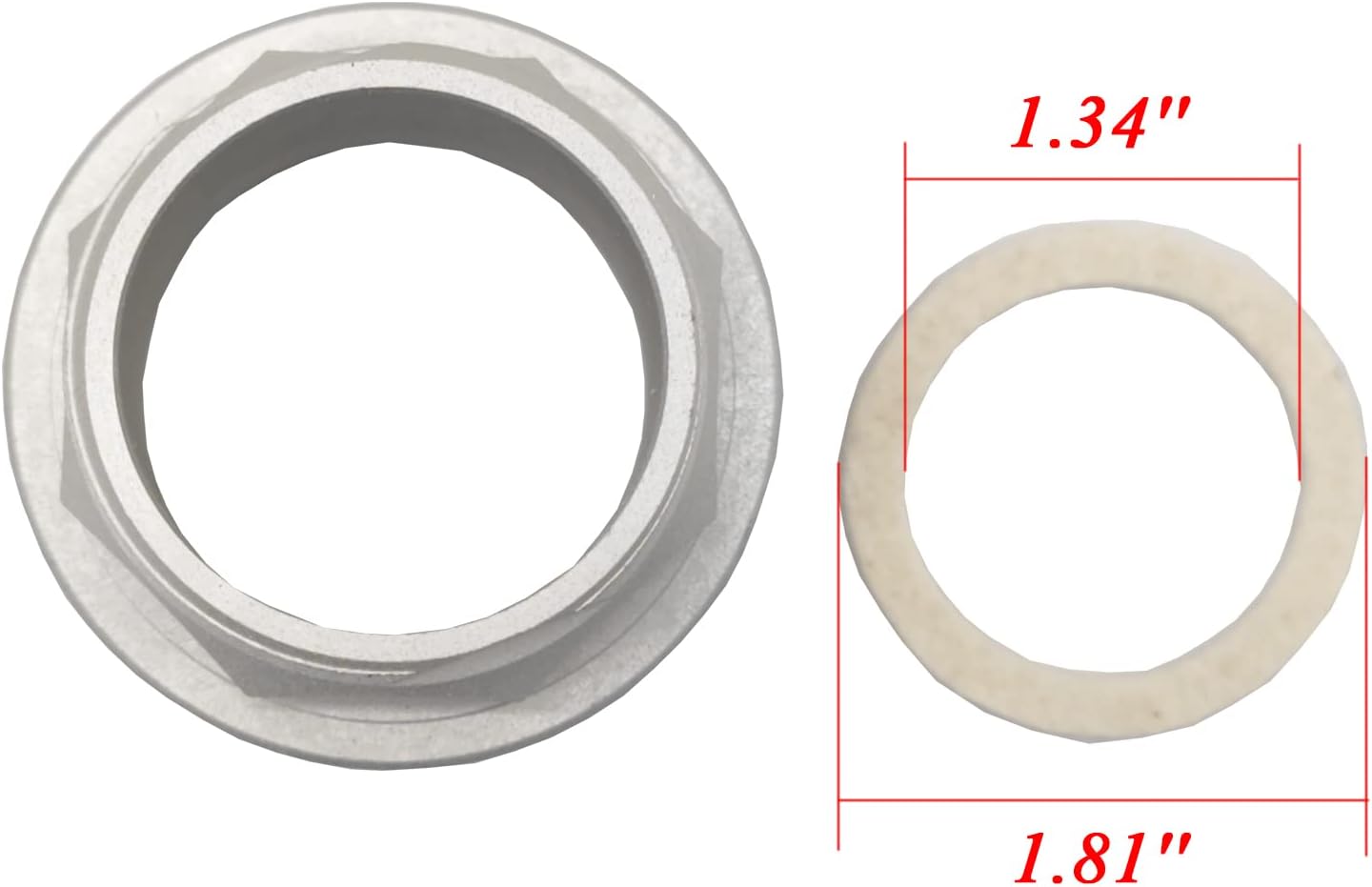 110909-1 Electric Fuel Pump Bung Adapter Kit Replacement for 2" NPT Tank Bung Adapter