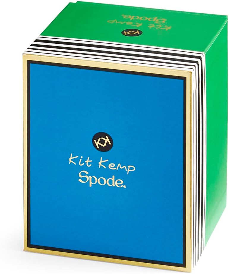 Spode Kit Kemp 12oz Doodle Mug | Bee Yourself- Unique Doodle Pattern | Fine China | Dishwasher Safe | For Coffee and Tea | Ideal Celebration Gift | Home or Office Use