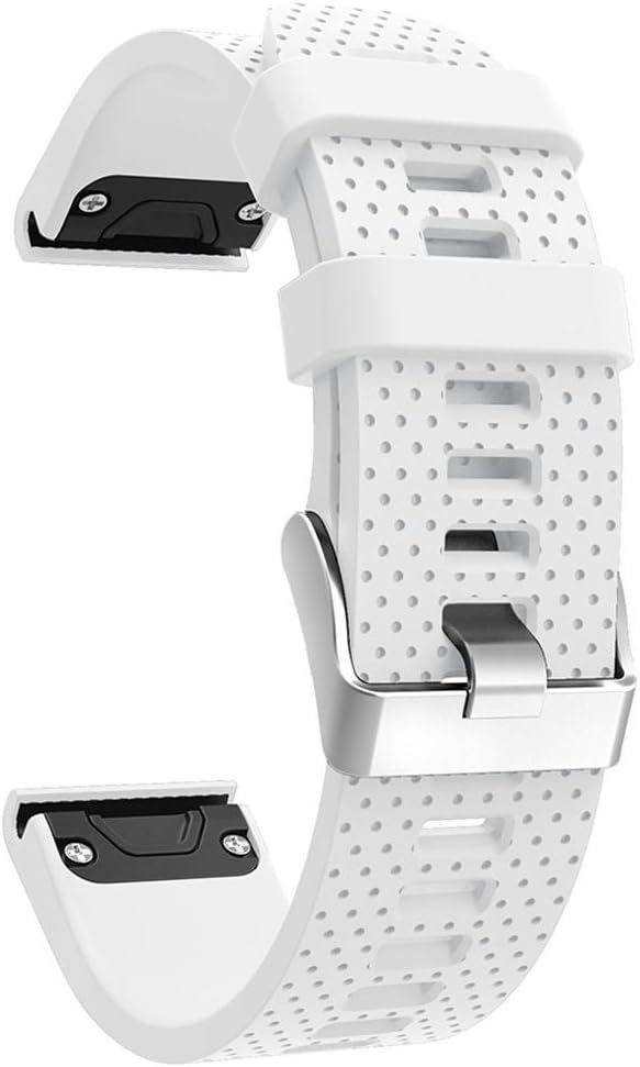 Soft Silicone Replacement Watch Band Strap for Garmin Fenix 5S/ 5S Plus/ 6S/ 6S Pro Smart Watch (No Tracker)