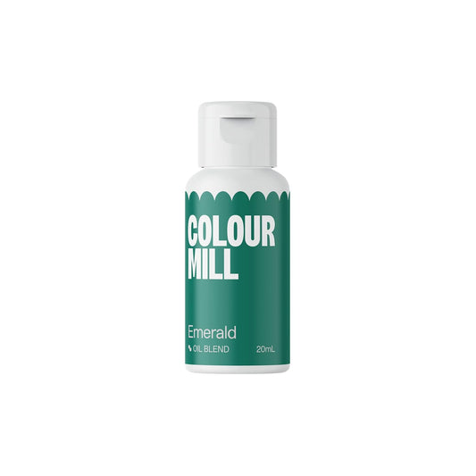 Colour Mill Oil-Based Food Coloring, 20 Milliliters Emerald