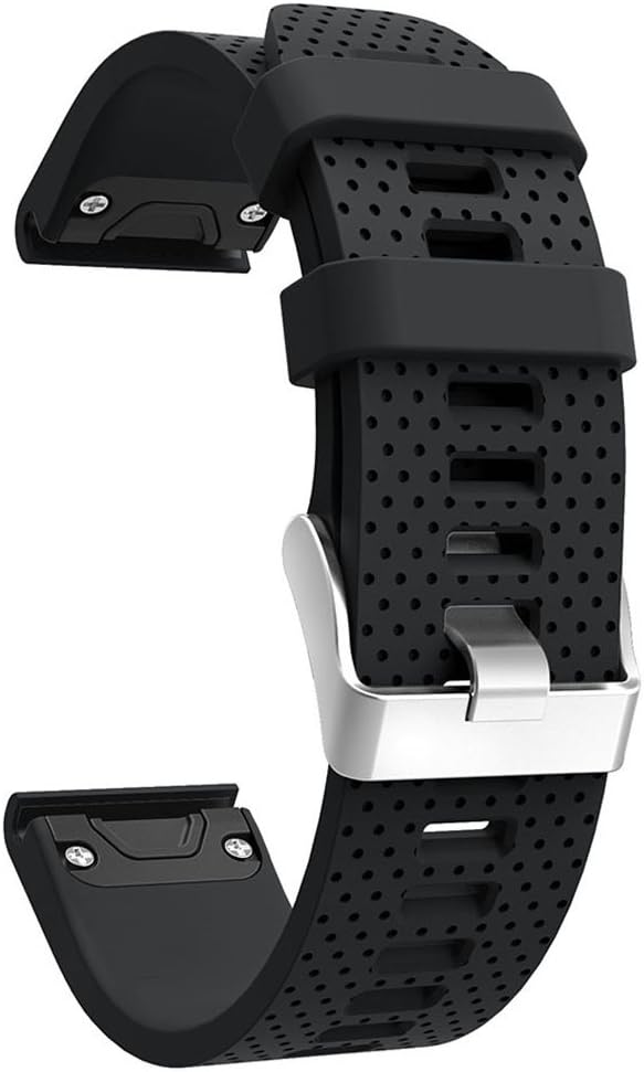 Soft Silicone Replacement Watch Band Strap for Garmin Fenix 5S/ 5S Plus/ 6S/ 6S Pro Smart Watch (No Tracker)