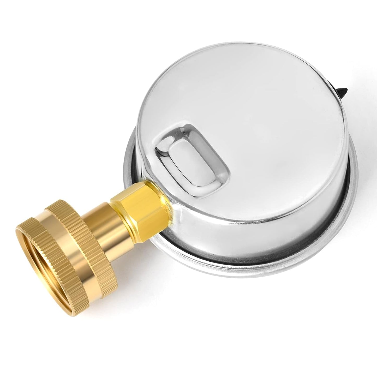 MEANLIN MEASURE 0~200Psi Stainless Steel Frame 3/4" Female 2.5" FACE DIAL Liquid Filled Pressure Gauge WOG Water Oil Air Water Pressure Test Table with Sealing Ring