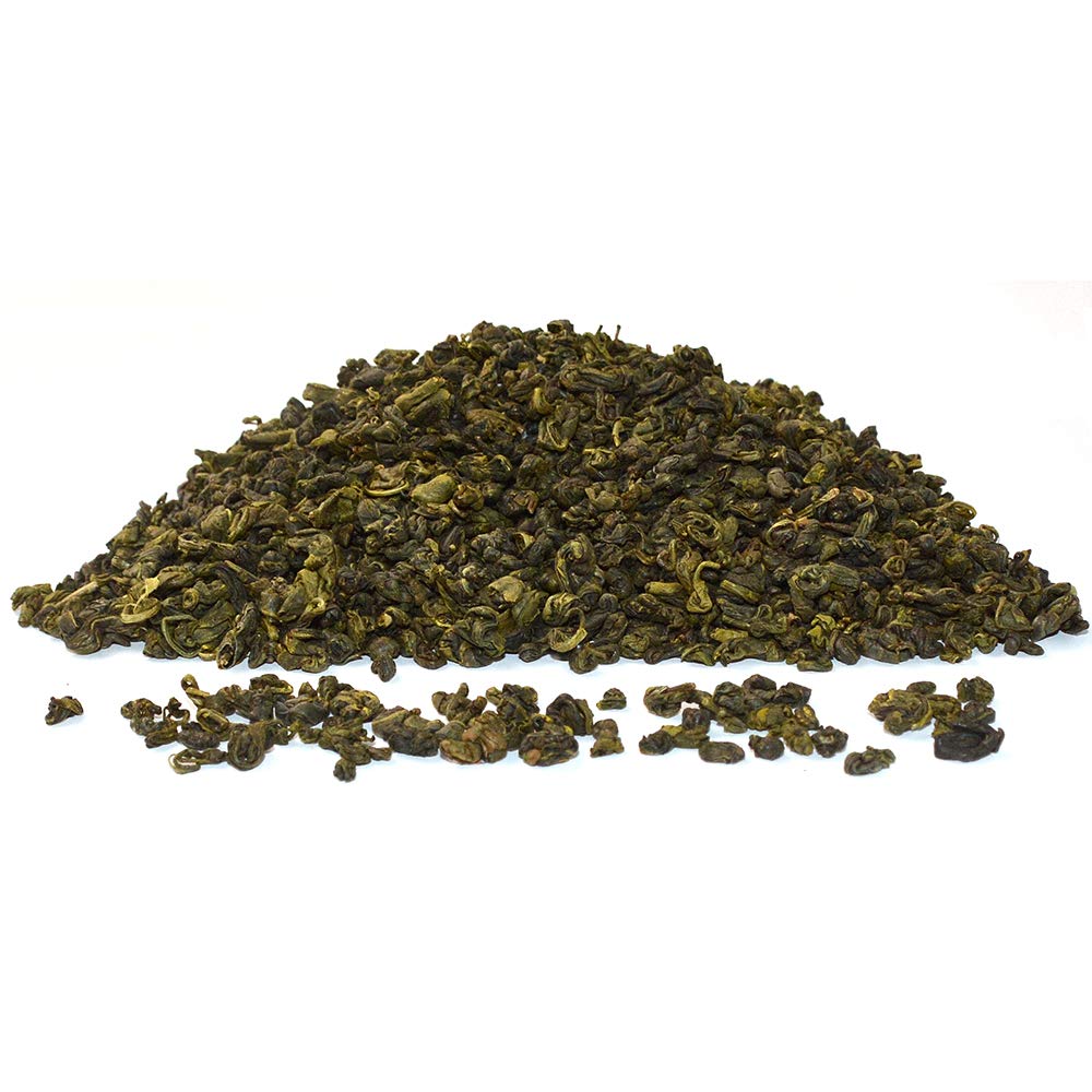 TIAN HU SHAN Premium Tea Loose Leaf Tin box (Green tea, 8 Ounce (Pack of 1)