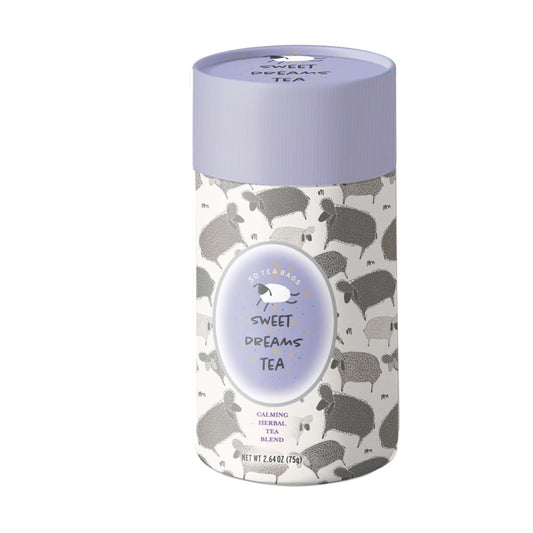 Life Plus Style Gourmet Sweet Dreams Calming Herbal Tea Organic Peppermint Natural Herbal Fennel Tea Caffeine Free Chamomile Tea Hot or Iced Soothing Blend Sleep Relax Supports Wellness 60 Tea Bags