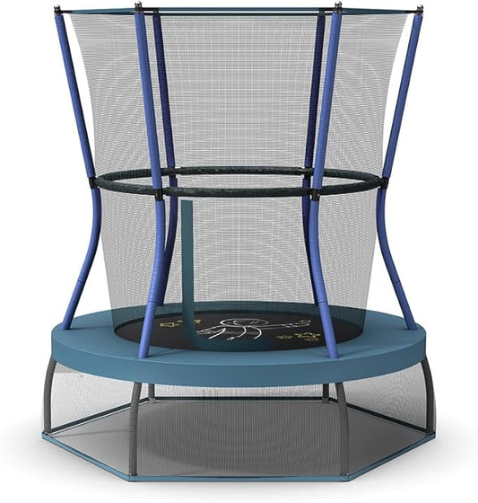 Skywalker Trampolines Mini Trampoline with Enclosure Net