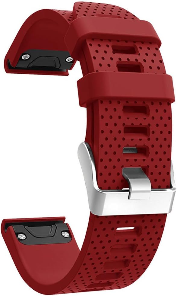 Soft Silicone Replacement Watch Band Strap for Garmin Fenix 5S/ 5S Plus/ 6S/ 6S Pro Smart Watch (No Tracker)