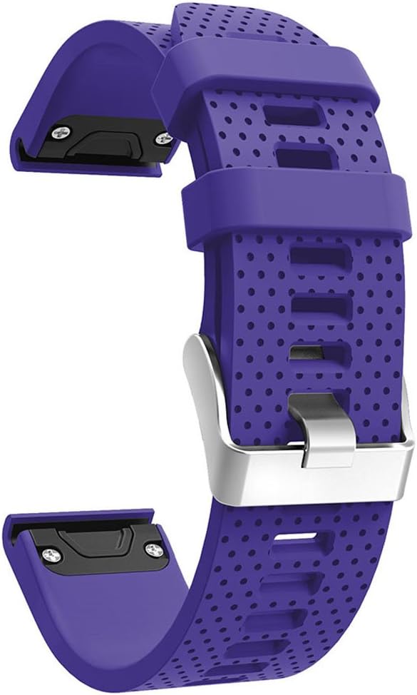 Soft Silicone Replacement Watch Band Strap for Garmin Fenix 5S/ 5S Plus/ 6S/ 6S Pro Smart Watch (No Tracker)
