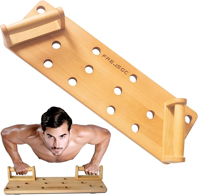 solid wooden Push Up Stands 10 in 1