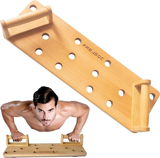 solid wooden Push Up Stands 10 in 1