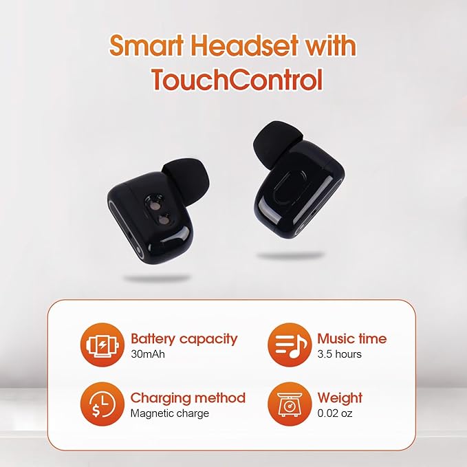 Smart Watch with Earbuds, 2 in 1 Sports Watch with Wireless Earphones, 1.39" IPS Large Touch-Screen IP67 Waterproof Rugged Fitness Tracker (Answer/Calls) Smartwatch (Black)