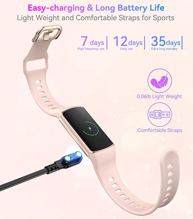 Smart Watch Fitness Tracker with 24/7 Heart Rate, Blood Oxygen Blood Pressure Monitor Sleep Tracker 120 Sports Modes Activity Tracker Step Calorie Counter IP68 Waterproof for Andriod iPhone Women Men