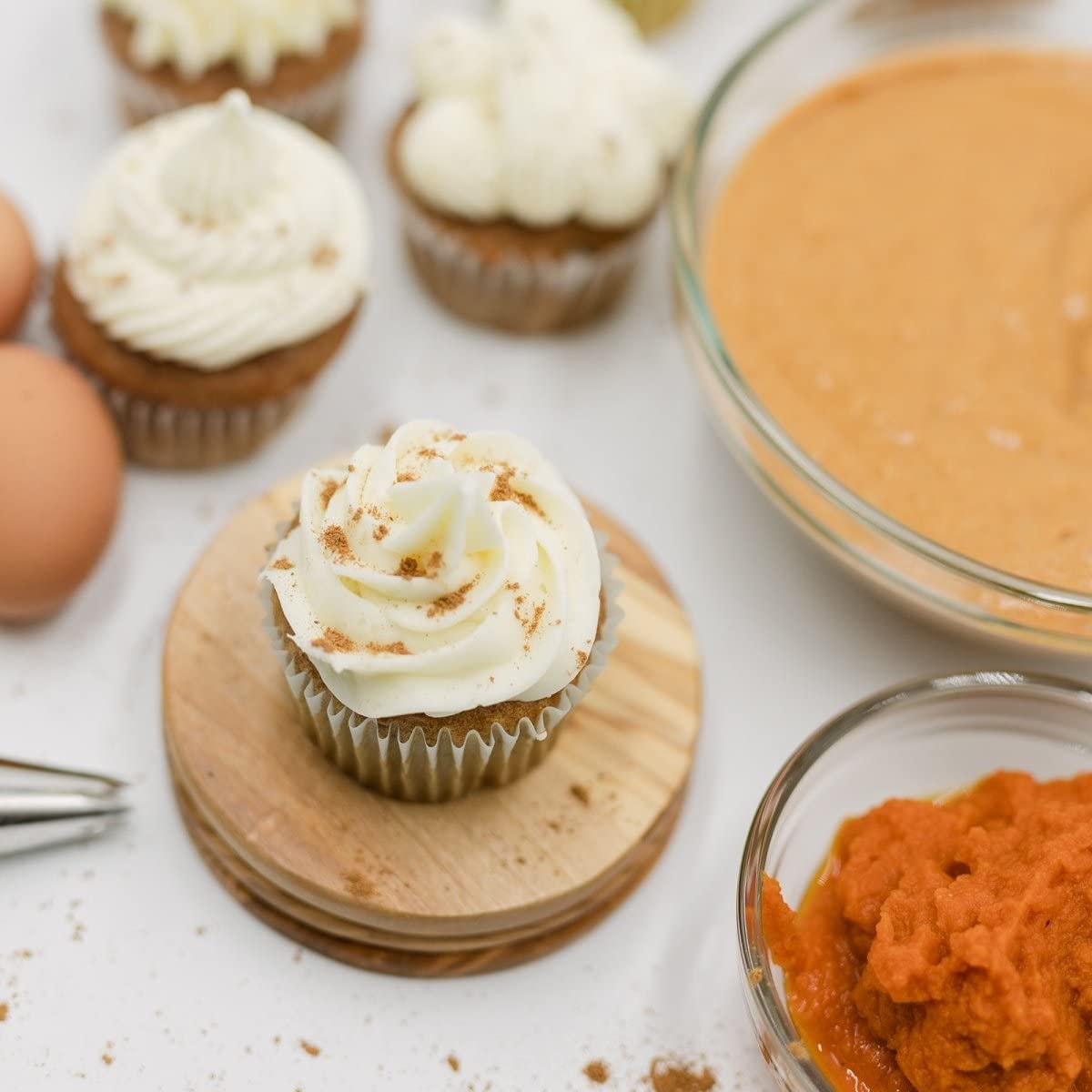 ProDough High Protein- Gluten Free Cupcake Mix, Low Carb, 13g of Protein per Cupcake, No Added Sugars, Keto Friendly, Makes 12, Healthy Dessert (Pumpkin Spice)