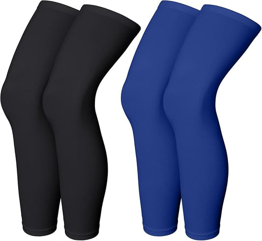 Skylety Compression Leg Sleeve Full Length Leg Sleeves Sports Cycling for Men Women, Running, Basketball