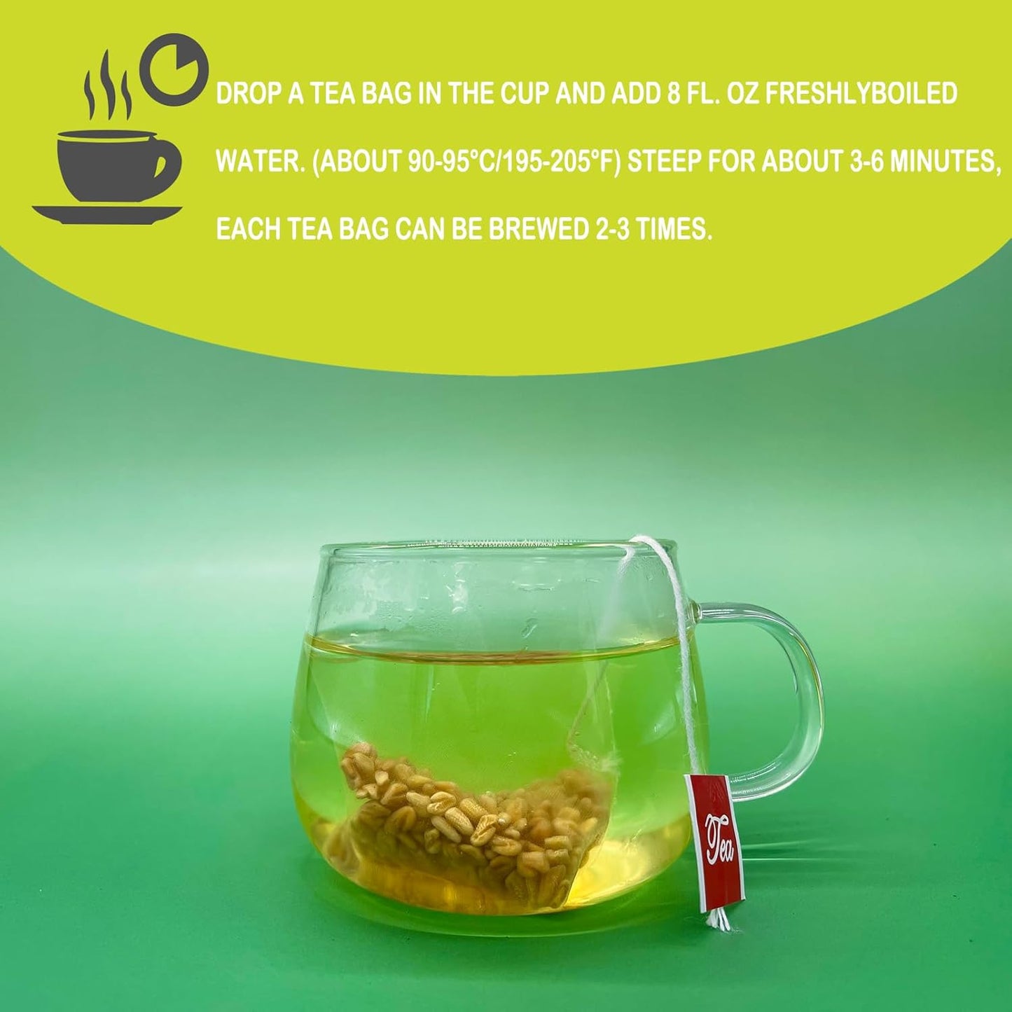 Samcci - Fenugreek Seed Tea Bags, 50 Teabags, 3g/bag - Natural Healthy Fenugreek Methi Seeds Herbal Tea - Non-GMO - Caffeine-free - Support Digestion & Improve Heart Health